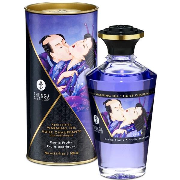 OLJE ZA MASAŽO Z OGREVANJEM AROMA EKZOTIČNO SADJE 100 ML