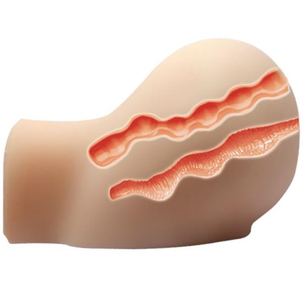 REALISTIČNA VAGINA IN ANUS Z VIBRACIJO POZICIJA 6