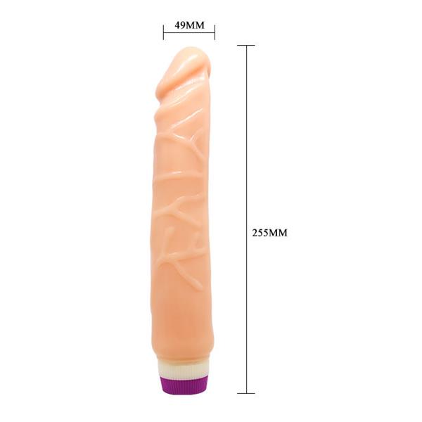 WAVES OF PLEASURE REALISTIC VIBRATING 25.5 CM