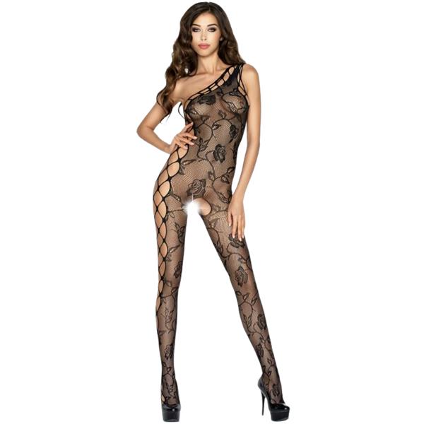 WOMAN BS036 BODYSTOCKING BLACK ONE SIZE