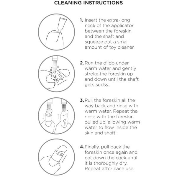 REALISTIČNI DILDO UNCUT FLESH 21 CM