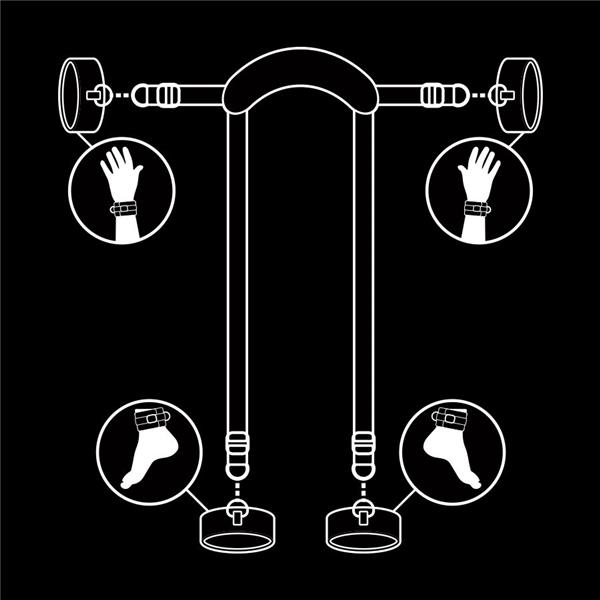 MASTER POZICIJA S 4 HANDCUFFS S NEOPRENOM