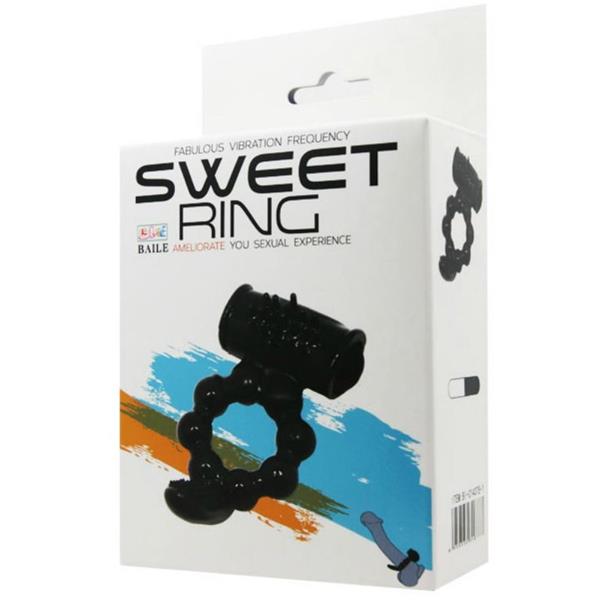 SWEET RING RING WITH DOUBLE STIMULATOR