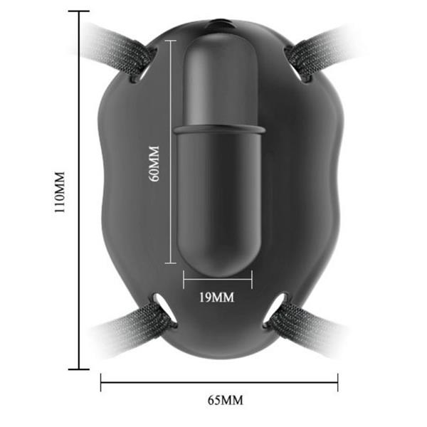 STRAP ON WITH CARTER VIBRATING BULLET