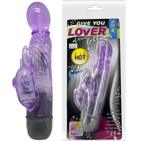 GIVE YOU A KIND OF LOVER VIBRATOR WITH LILAC RABBIT 10 MODES