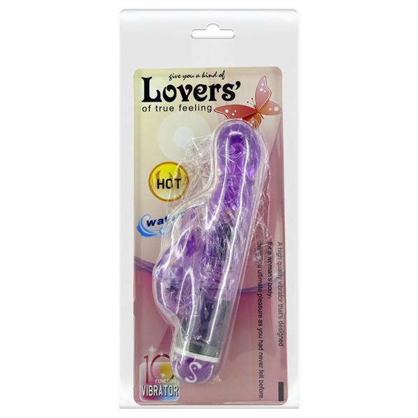 MULTIVE SPEED VIBRATOR WITH LILAC STIMULATOR
