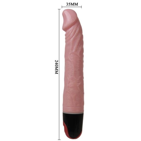 VIBRATOR MULTISPEED 21.5 CM PINK