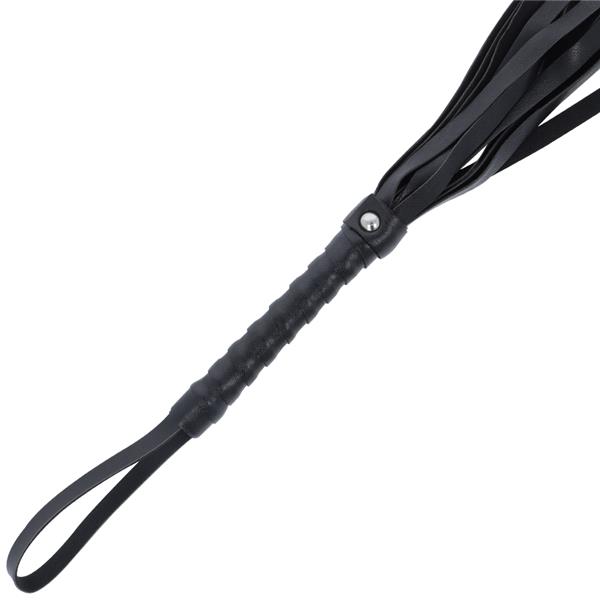 ČRNI BONDAGE WHIP 45 CM