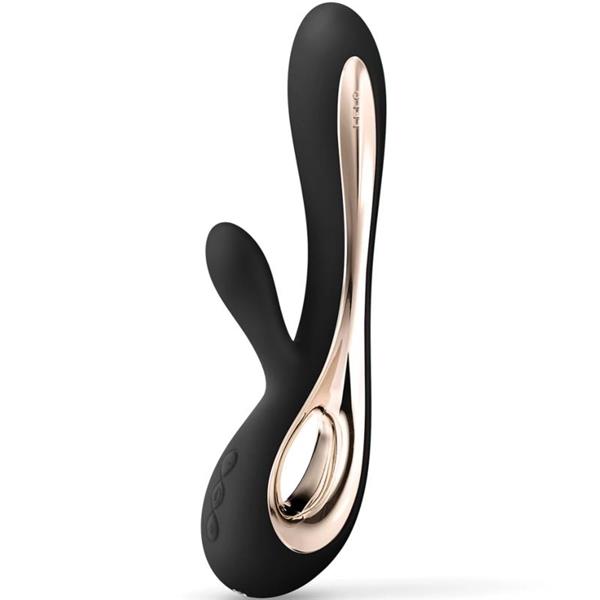SORAYA 2 BLACK RABBIT VIBRATOR