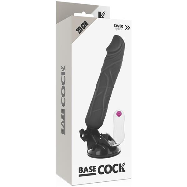 REALISTIC VIBRATOR REMOTE CONTROL FLESH 20 CM -O- 4 CM