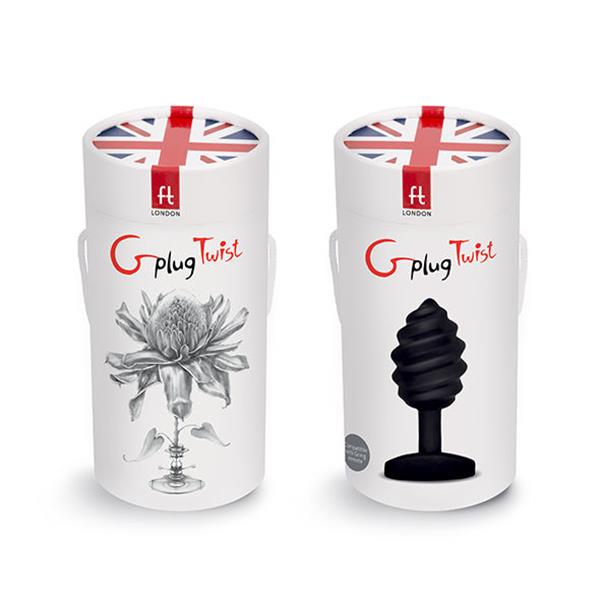 GPLUG TWIST WITH VIBRATION BLACK