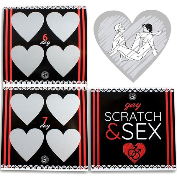 SCRATCH & SEX GAY COUPLES GAME (ES/EN/FR/PT/DE)