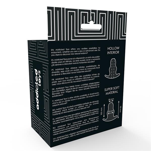 MEDIUM ANAL DILATOR 11 CM - TRANSPARENT