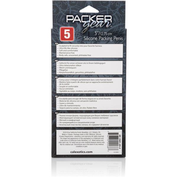 SILICONE PACKING PENIS 12.75 CM CARAMEL