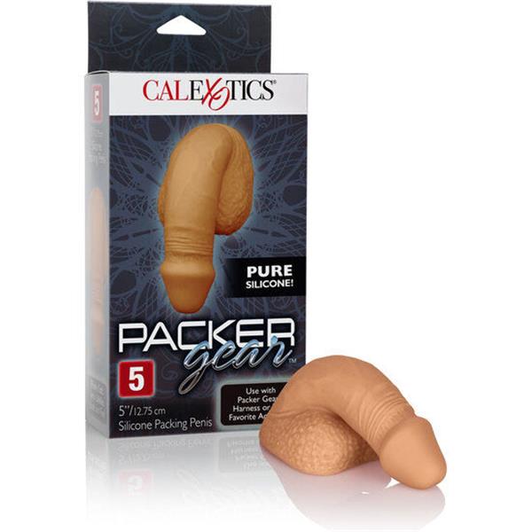 SILICONE PACKING PENIS 12.75 CM CARAMEL