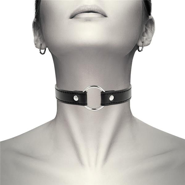 VEGAN LEATHER NECKLACE WOMAN ACCESSORY
