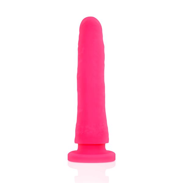 TOYS PINK DILDO MEDICAL SILICONE 17 CM -O- 3 CM