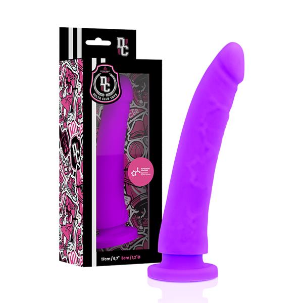 TOYS HARNESS + DONG PURPLE SILIKON 17 CM -O- 3 CM