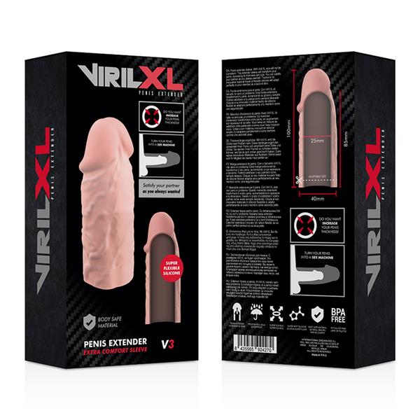 LIQUID SILICONE V3 NATURAL PENIS EXTENSION