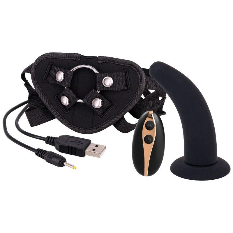 STRAP ON HARNESS WITH DILDO 125 CM