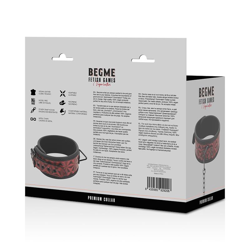 RDEČA EDITIJA PREMIUM VEGANSKEGA USNJEGA OVRATNIKA Z NEOPRENOM