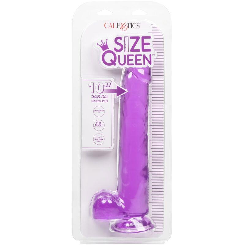 SIZE QUEEN DILDO PURPLE 25.5 CM