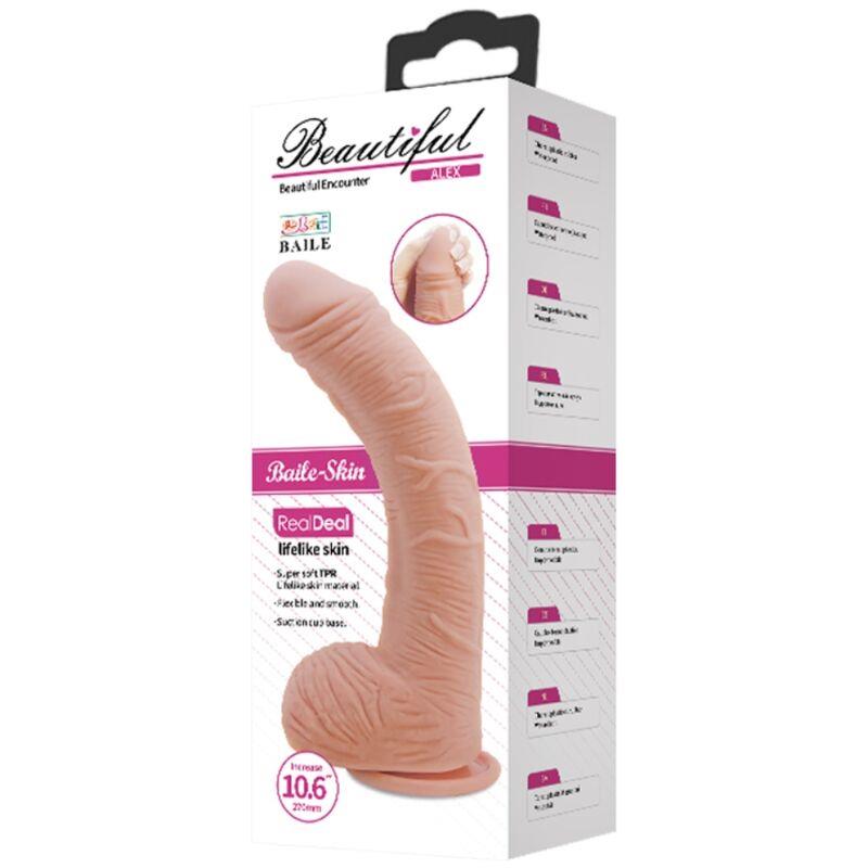 ALEX REALISTIČNI DILDO KOŽE 27 CM