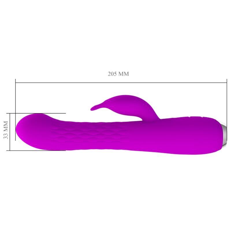 MOLLY VIBRATOR WITH RECHARGEABLE ROTATION