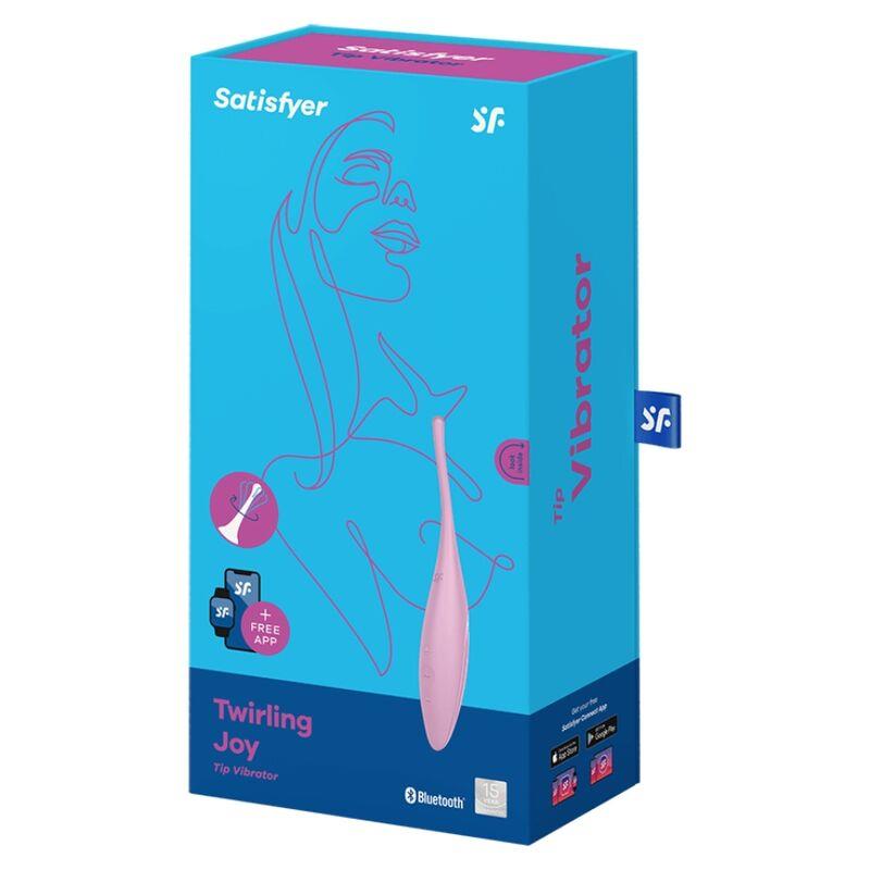 TWIRLING JOY CLIT TIP VIBRATOR PINK