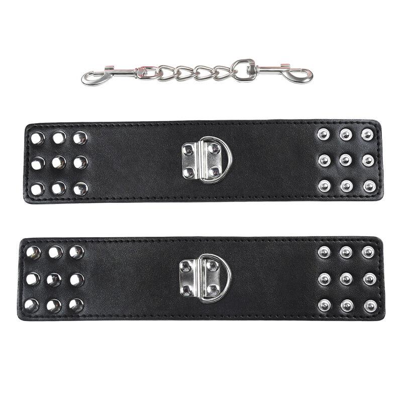 WRIST RESTRAINTS SNAP FASTEN METAL
