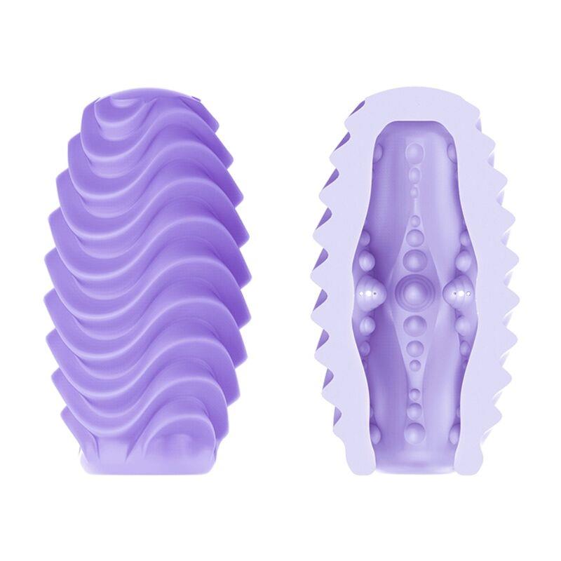 DOUBLE SIDED LILAC MASTURBATOR EGG