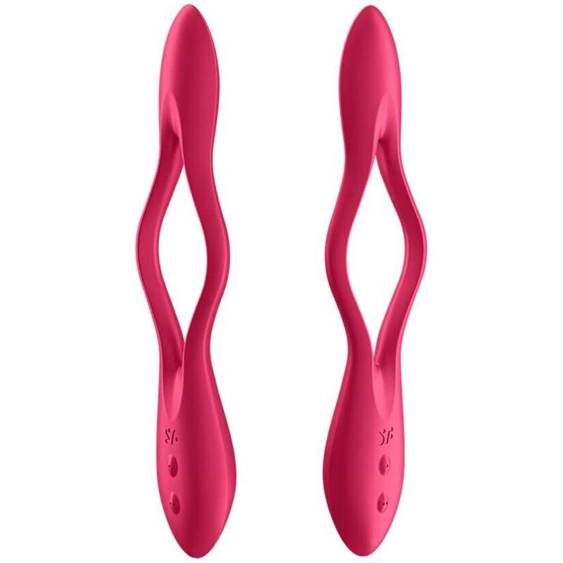 ELASTIC JOY MULTI VIBRATOR RED