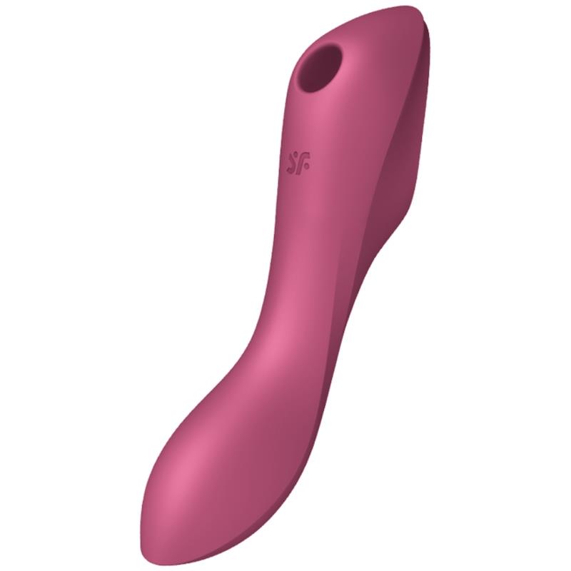 CURVY TRINITY 3 ZRAČNI PULZNI VIBRATOR RDEČ