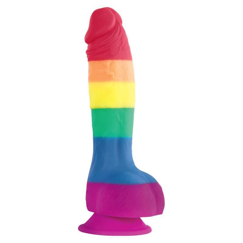 LGBT FLAG DILDO 15 CM