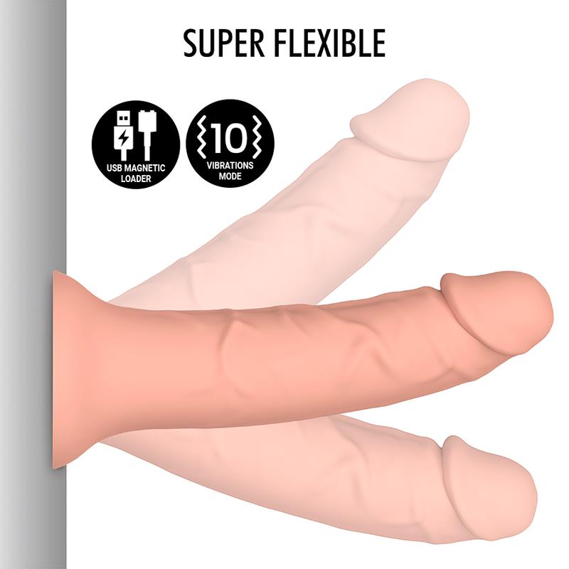 ASHER ORIGINAL DILDO S - VIBRATOR KOMPATIBILAN S WATCHME BEŽIČNOM TEHNOLOGIJOM