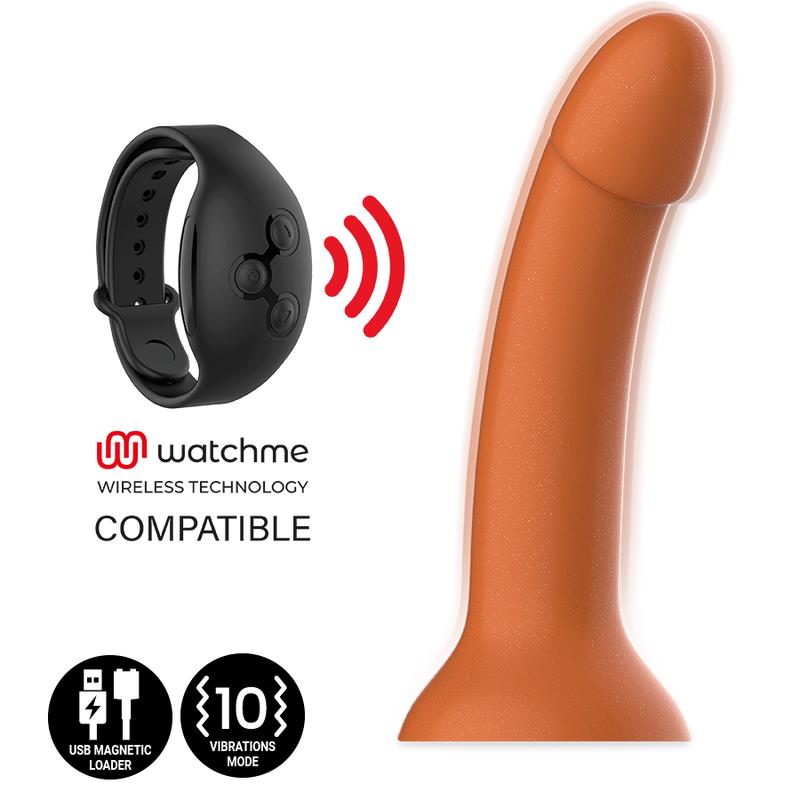 RUNE ROYAL DILDO M - VIBRATOR WATCHME WIRELESS TECHNOLOGY COMPATIBLE