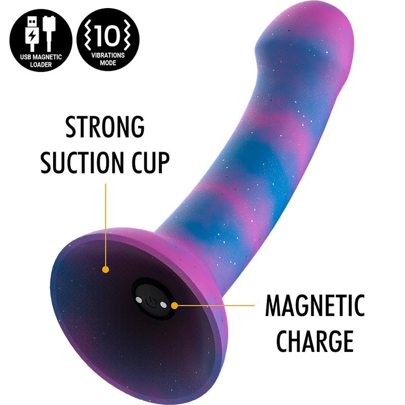 DION GALACTIC DILDO M - VIBRATOR WATCHME WIRELESS TECHNOLOGY COMPATIBLE