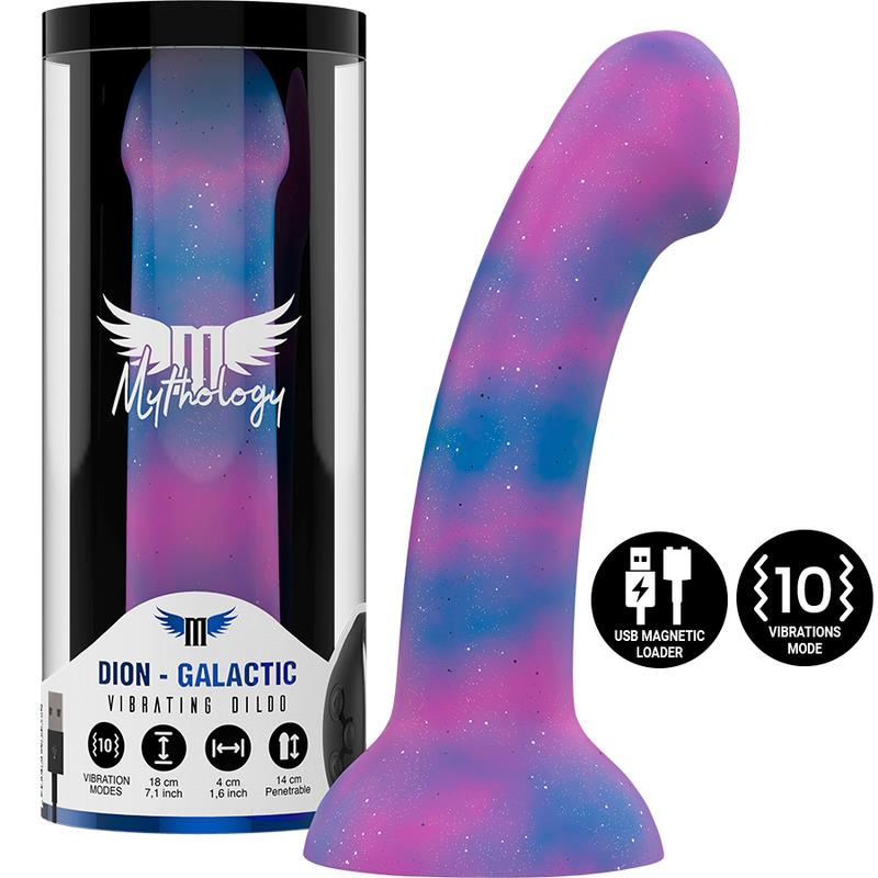 DION GALACTIC DILDO M - VIBRATOR WATCHME WIRELESS TECHNOLOGY COMPATIBLE