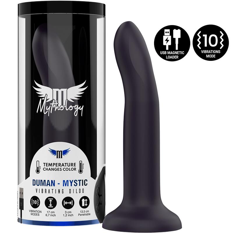 DUMAN MYSTIC DILDO M - VIBRATOR COMPATIBLE WITH WATCHME WIRELESS TECHNOLOGY