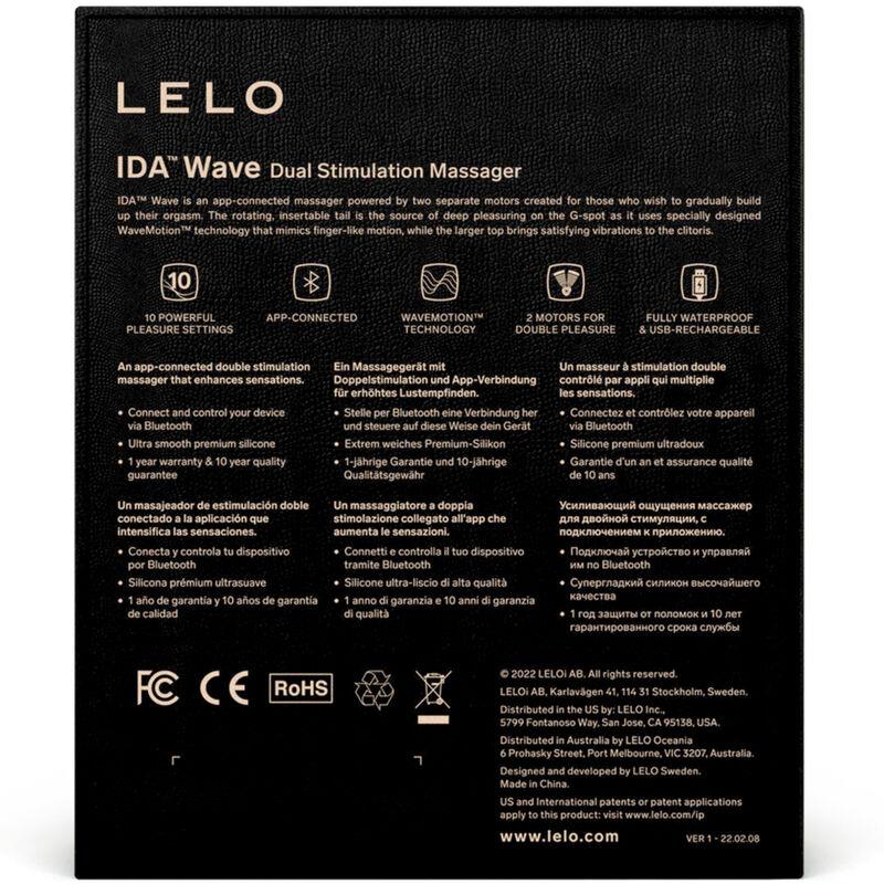 IDA WAVE CORAL COUPLES MASSAGER