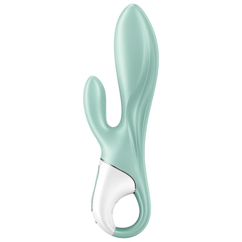 AIR PUMP BUNNY 5+ INFLATABLE RABBIT VIBRATOR APP GREEN