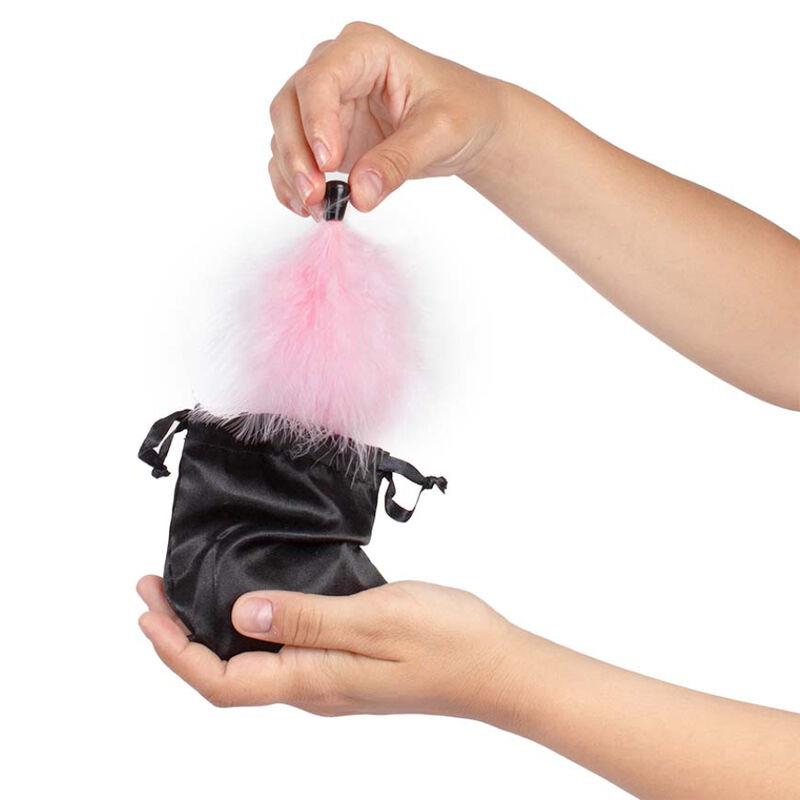 ZLATI SVETILNI KOMPLET APHRODISIAC ČOKOLADNI JEDLJIV PRAH IN PERJE