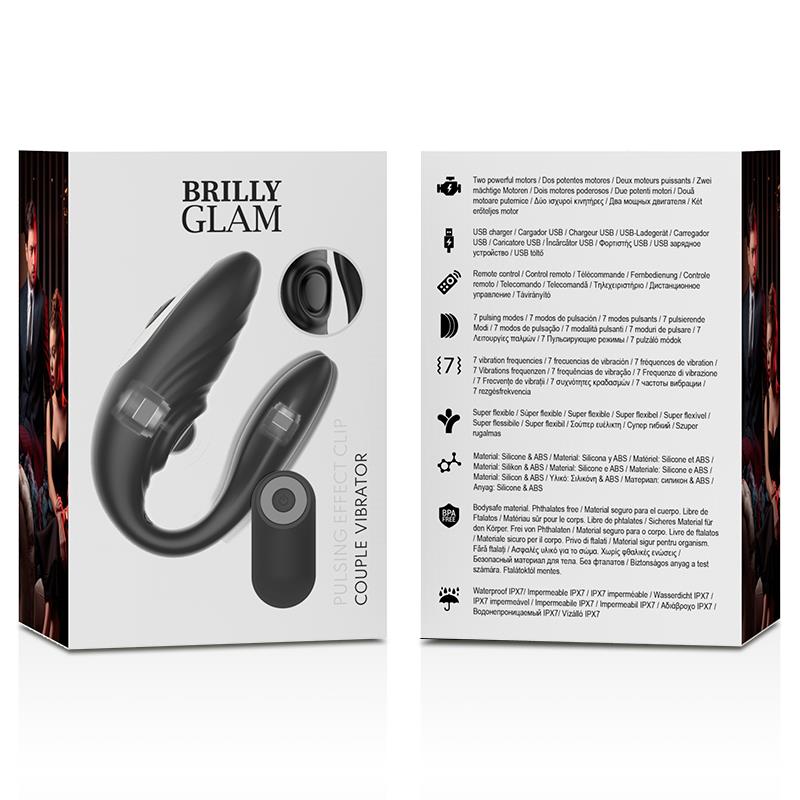 COUPLE PULSING & VIBRATING REMOTE CONTROL