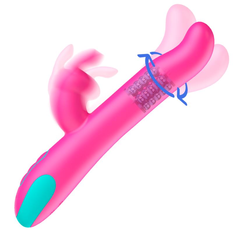 PLUTO RABBIT VIBRATOR & ROTATOR WATCHME WIRELESS TECHNOLOGY COMPATIBLE