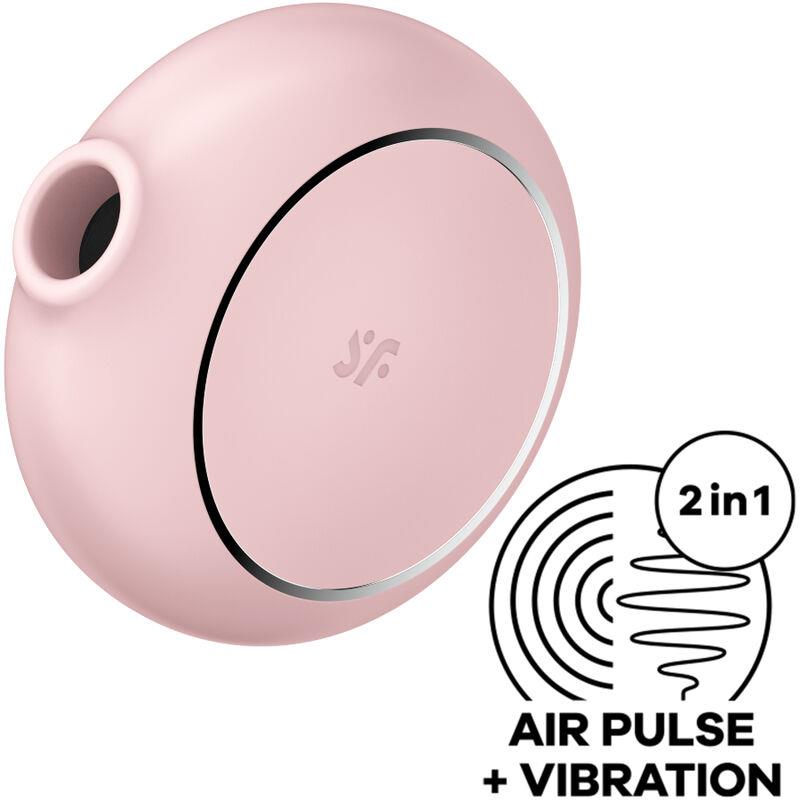 PRO TO GO 3 DVOJNI AIR PULSE STIMULATOR & VIBRATOR ČRN