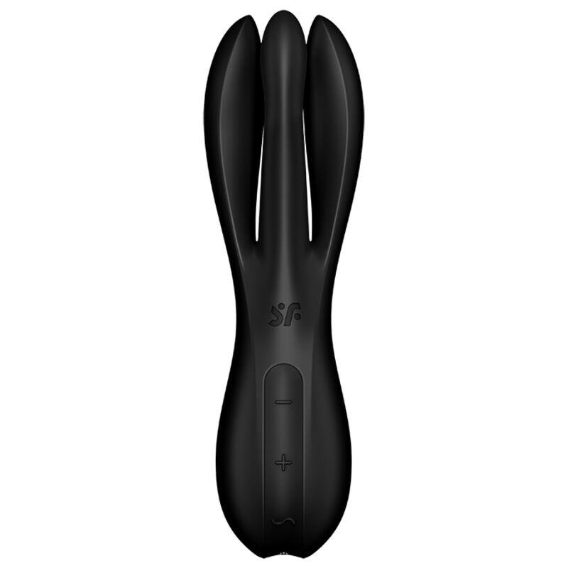 THREESOME 2 VIBRATOR BLACK