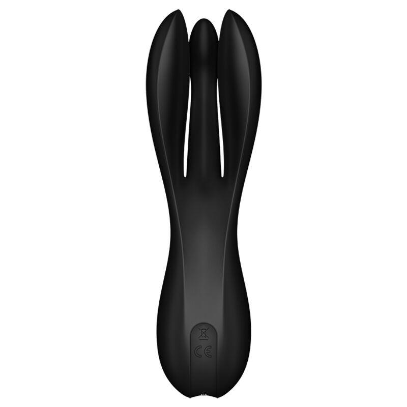 THREESOME 2 VIBRATOR BLACK