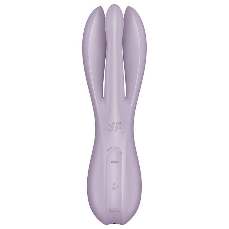 THREESOME 2 VIBRATOR BLACK