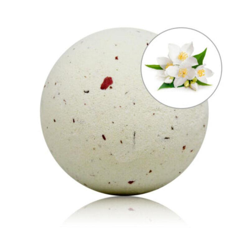 JASMINE SCENTED BATH BOMB WITH ROSE PETALS