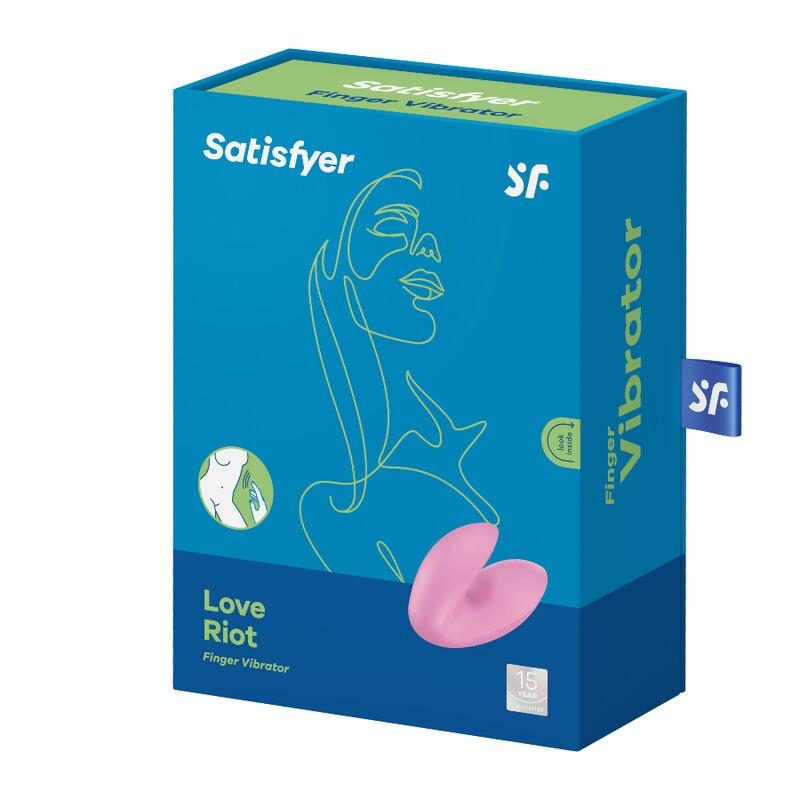 LOVE RIOT FINGER VIBRATOR PURPLE